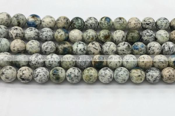 CKJ455 15.5 inches 10mm round natural k2 jasper beads wholesale