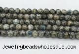 CKJ459 15.5 inches 8mm round natural k2 jasper beads wholesale