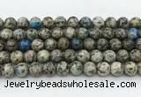 CKJ460 15.5 inches 10mm round natural k2 jasper beads wholesale