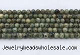 CKJ463 15.5 inches 6mm round natural k2 jasper beads wholesale