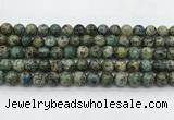 CKJ464 15.5 inches 8mm round natural k2 jasper beads wholesale