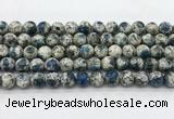 CKJ475 15.5 inches 10mm round natural k2 jasper beads wholesale