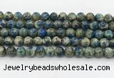 CKJ476 15.5 inches 10mm round natural k2 jasper beads wholesale