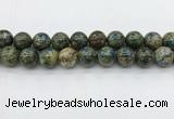 CKJ479 15.5 inches 16mm round natural k2 jasper beads wholesale