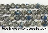 CKJ493 15.5 inches 11mm flat round natural k2 jasper beads