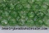 CKQ337 15.5 inches 8mm round dyed crackle quartz beads wholesale