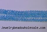 CKQ360 15.5 inches 4mm round dyed crackle quartz beads wholesale