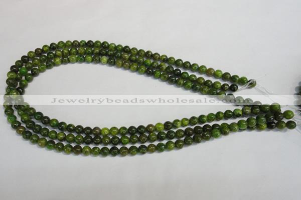 CKU142 15.5 inches 6mm round dyed kunzite beads wholesale