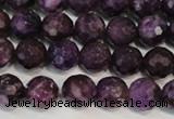 CKU23 15.5 inches 10mm faceted round purple kunzite beads wholesale