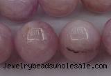 CKU257 15.5 inches 14mm round pink kunzite beads wholesale