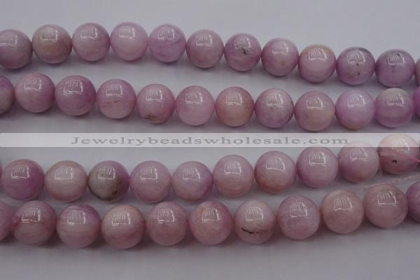 CKU257 15.5 inches 14mm round pink kunzite beads wholesale