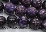 CKU30 15.5 inches 14mm round purple kunzite beads wholesale