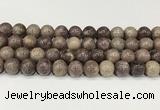 CKU343 15.5 inches 12mm round lepidolite gemstone beads wholesale