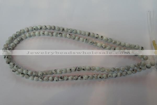 CKW01 15.5 inches 6mm round kiwi jasper gemstone beads