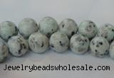 CKW02 15.5 inches 8mm round kiwi jasper gemstone beads