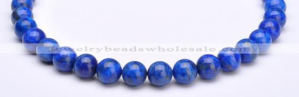 CLA24 Round 10mm blue dyed lapis lazuli gemstone beads Wholesale