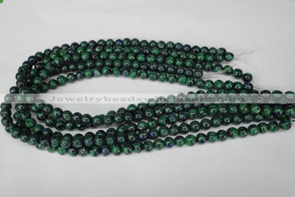 CLA480 15.5 inches 8mm round synthetic lapis lazuli beads