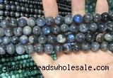 CLB1011 15.5 inches 8mm round labradorite beads wholesale