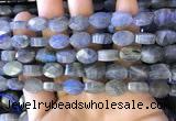 CLB1026 15.5 inches 8*12mm faceted oval labradorite gemstone beads