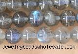 CLB1056 15.5 inches 4mm round labradorite gemstone beads