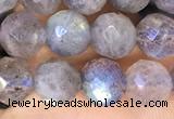 CLB1072 15.5 inches 6mm faceted round labradorite beads