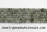 CLB1075 15.5 inches 6mm faceted round labradorite beads