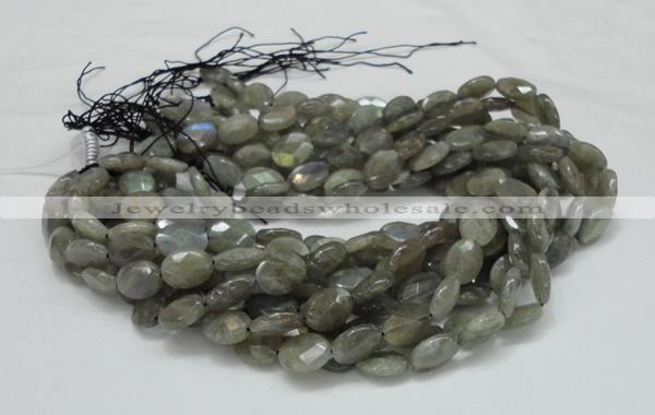 CLB11 16 inches 12*16mm faceted oval labradorite gemstone beads