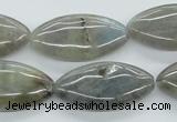 CLB110 15.5 inches 15*30mm marquise labradorite gemstone beads wholesale