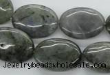 CLB115 15.5 inches 18*25mm oval labradorite gemstone beads wholesale