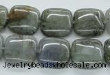 CLB116 15.5 inches 16*16mm square labradorite gemstone beads wholesale