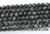 CLB1202 15.5 inches 8mm round black labradorite gemstone beads