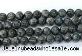 CLB1204 15.5 inches 12mm round black labradorite gemstone beads