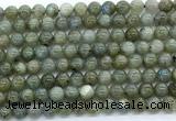 CLB1222 15.5 inches 8mm round labradorite gemstone beads