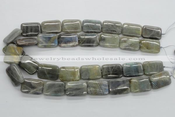 CLB124 15.5 inches 18*25mm rectangle labradorite gemstone beads wholesale