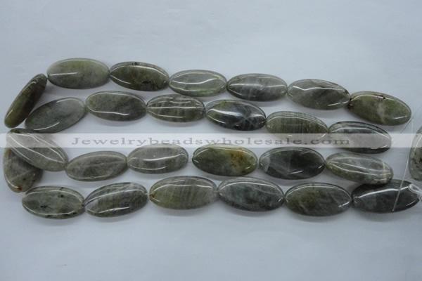 CLB135 15.5 inches 15*30mm oval labradorite gemstone beads