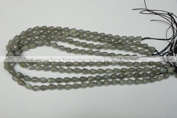 CLB152 15.5 inches 7*9mm teardrop labradorite gemstone beads