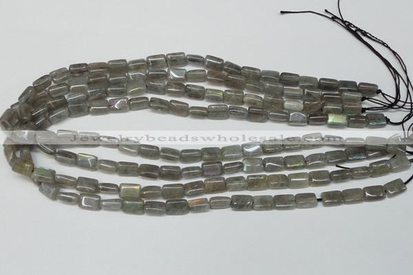 CLB165 15.5 inches 7*10mm rectangle labradorite gemstone beads