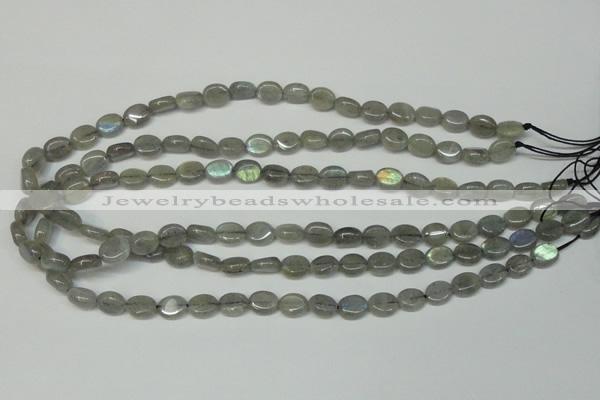 CLB172 15.5 inches 8*10mm oval labradorite gemstone beads