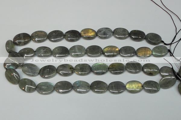 CLB174 15.5 inches 13*18mm oval labradorite gemstone beads