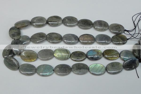 CLB176 15.5 inches 18*25mm oval labradorite gemstone beads