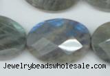 CLB189 15.5 inches 22*30mm faceted oval labradorite beads