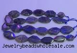 CLB228 15.5 inches 20*30mm - 25*35mm freeform labradorite beads