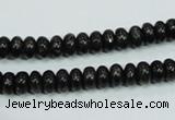 CLB300 15.5 inches 3*6mm rondelle black labradorite gemstone beads