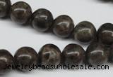 CLB434 15.5 inches 12mm round grey labradorite beads wholesale