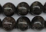 CLB436 15.5 inches 16mm round grey labradorite beads wholesale