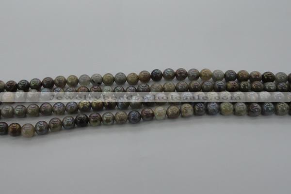 CLB602 15.5 inches 8mm round AB-color labradorite beads