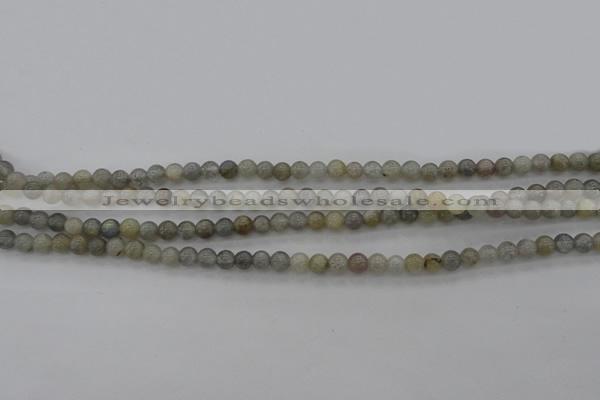 CLB62 15.5 inches 4mm round labradorite gemstone beads wholesale