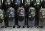 CLB622 15.5 inches 10*20mm rondelle AB-color labradorite beads