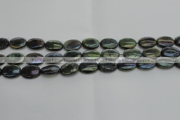 CLB650 15.5 inches 13*18mm oval AB-color labradorite beads