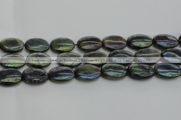 CLB653 15.5 inches 20*30mm oval AB-color labradorite beads